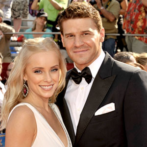 Jamie Bergman, David Boreanaz Jamie Bergman, David Boreanaz